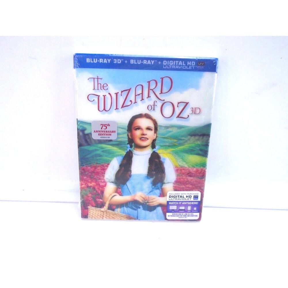 The Wizard of Oz 75th Anniversary (Blu-ray 3D) Includes 3D and 2D versions + DC